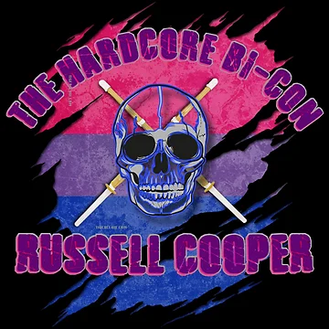 Artwork thumbnail, The Hardcore Bi-Con Russell Cooper TBW Merchandise by Tennessee Backyard Wrestling
