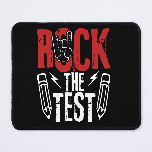 Item preview, Test Day Rock The Funny Metal Teacher Student Testing Exam designed and sold by ElizabethxJime.