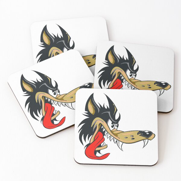 Item preview, Big Bad Wolf, Wolf, Cartoon Wolf, Fangs,  designed and sold by Nostrathomas66.