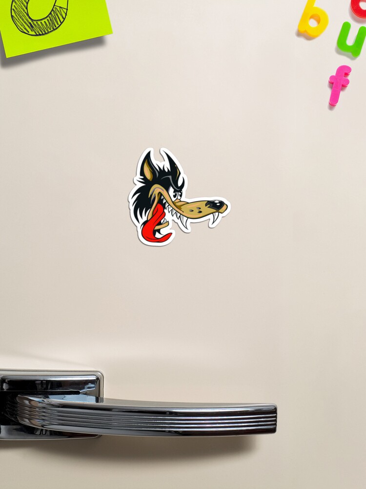 Magnet « Grand Méchant Loup, Loup, Loup Dessin Animé, Crocs, », par  Nostrathomas66 | Redbubble