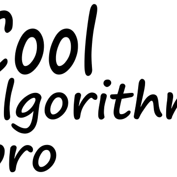 Artwork thumbnail, Cool algorithm bro by findingNull