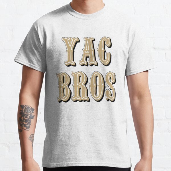 Yac Bros Gold Metal Pin