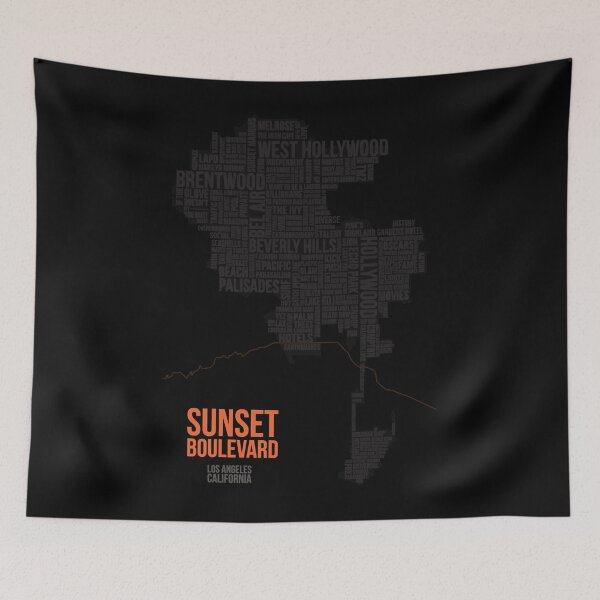 Item preview, Poster Sunset Boulevard Day Gifts designed and sold by DaviCorreia1501.