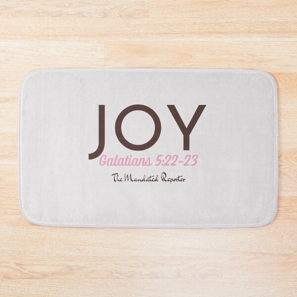 Item preview, The Fruit of The Spirit Joy - Crème and Brown designed and sold by TheReporter1.