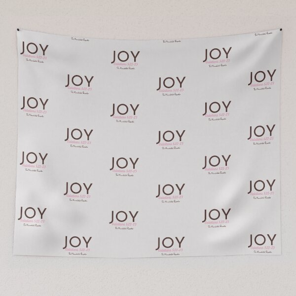 Item preview, The Fruit of The Spirit Joy - Crème and Brown designed and sold by TheReporter1.
