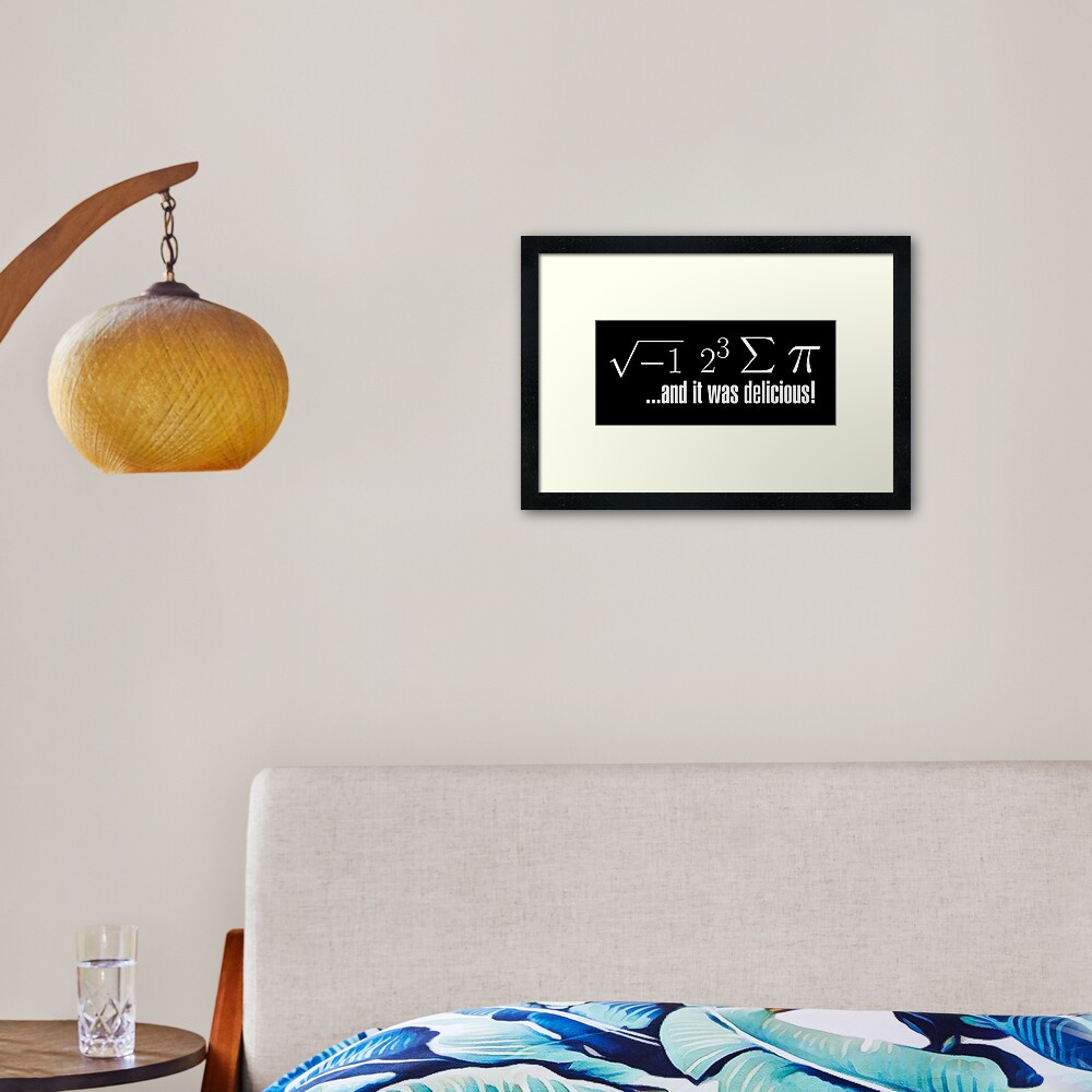 Item preview, Framed Art Print designed and sold by coffeeandspace.