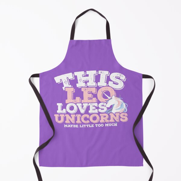 Item preview, Horoscope Zodiac Sign Leo Loves Unicorns designed and sold by TheCrazyBear.