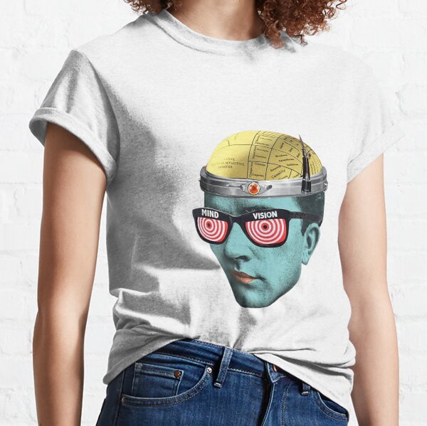 Vintage Man With glasses X–Ray Specs  Classic T-Shirt