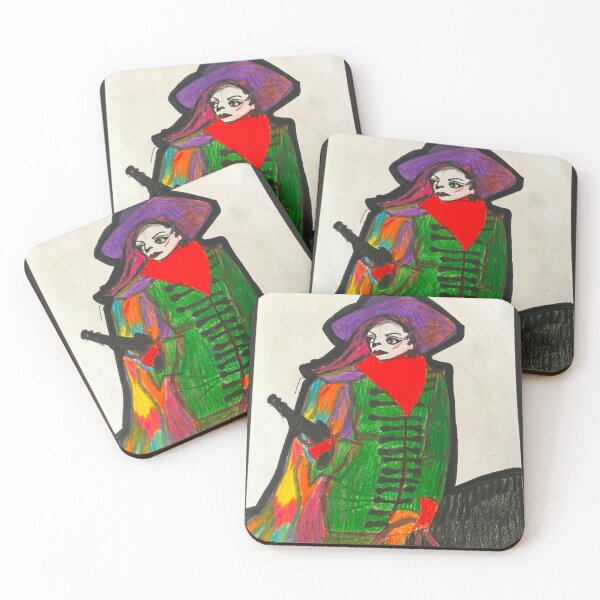 Item preview, Highway bandit lady designed and sold by ZooETropes.