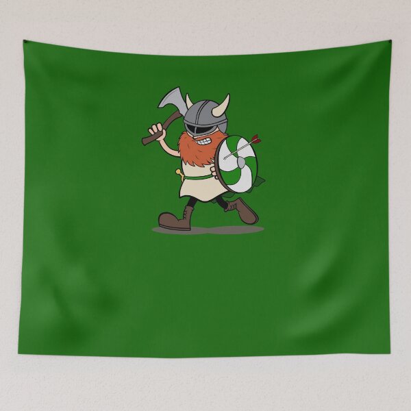 Item preview, Viking Berserker Cartoon designed and sold by Koyaanisqatsian.