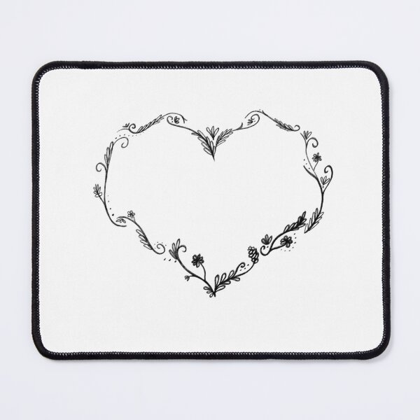Item preview, Delicate Floral Heart designed and sold by TrinityArtWrx.