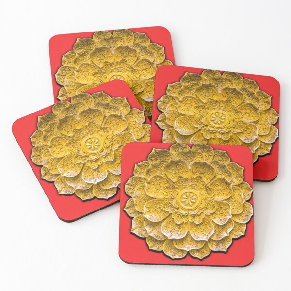 Item preview, Chinese Gold Lotus Symbol designed and sold by Dalyndigital Photography.