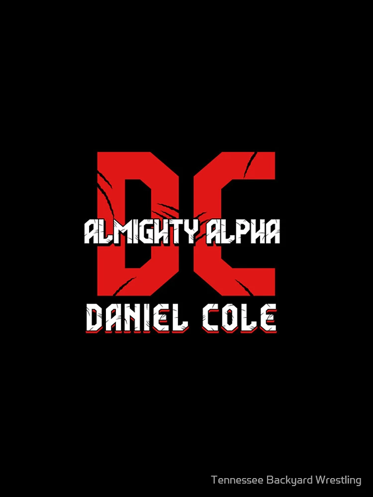 Thumbnail 4 of 4, iPhone Case, “Almighty Alpha” Daniel Cole TBW Merchandise designed and sold by Tennessee Backyard Wrestling.