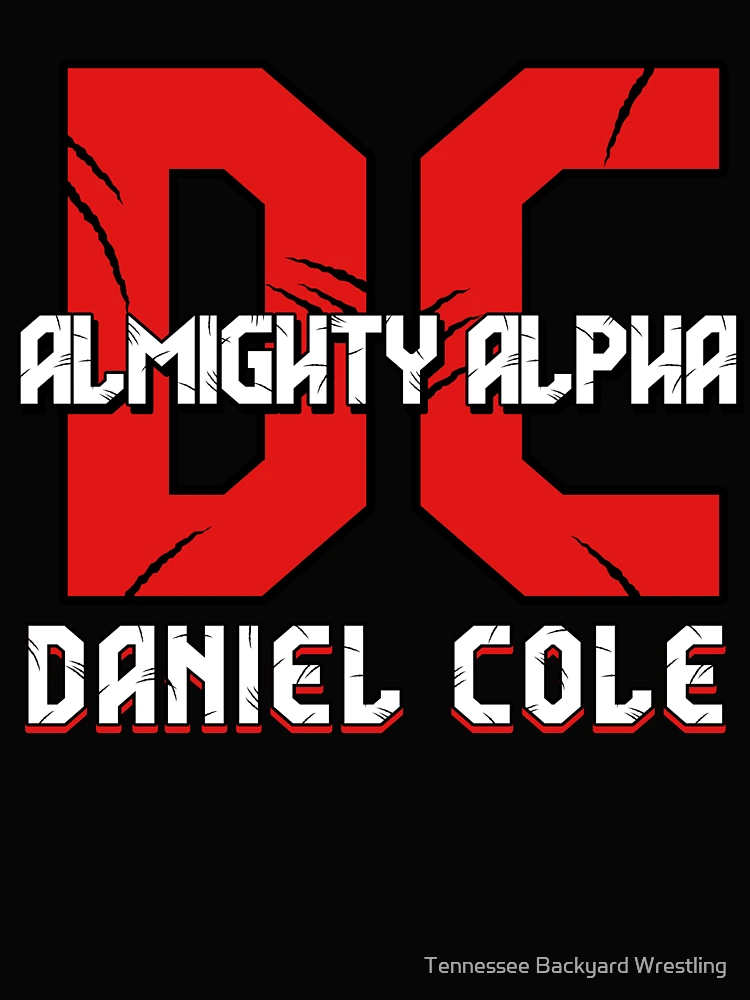 Thumbnail 4 of 4, Boxy T-Shirt, “Almighty Alpha” Daniel Cole TBW Merchandise designed and sold by Tennessee Backyard Wrestling.