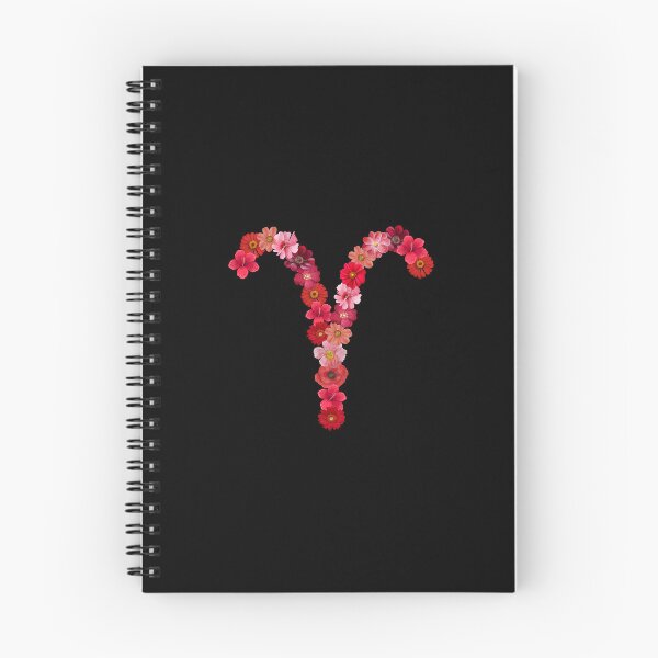 Item preview, Floral Aries Zodiac Sign designed and sold by Hellofriendco.