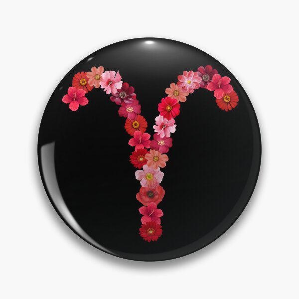 Item preview, Floral Aries Zodiac Sign designed and sold by Hellofriendco.
