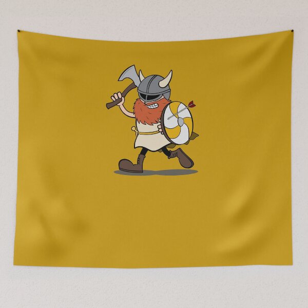 Item preview, Viking Berserker Cartoon designed and sold by Koyaanisqatsian.