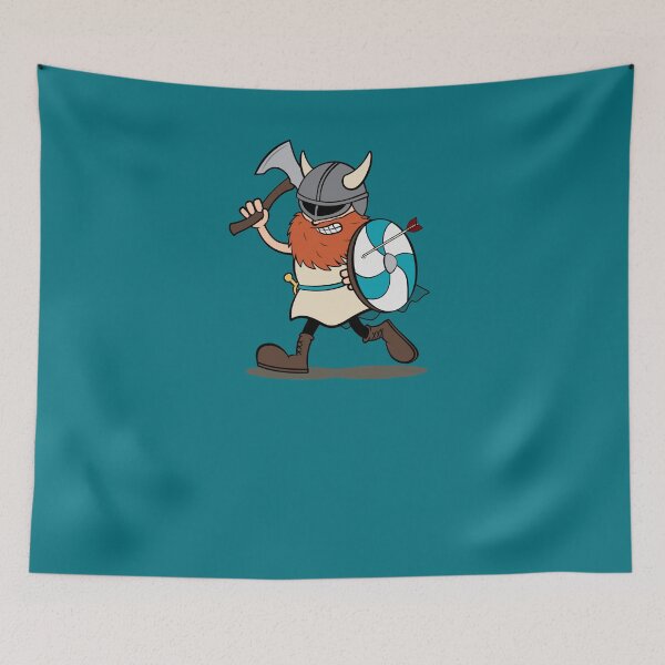 Item preview, Viking Berserker Cartoon designed and sold by Koyaanisqatsian.