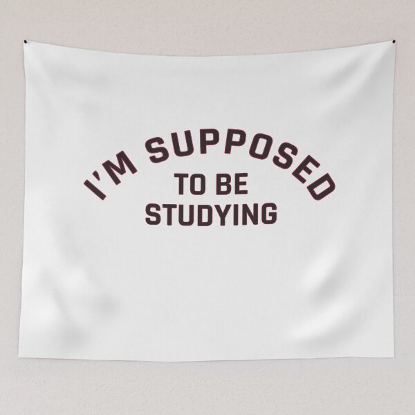 Item preview, i’m supposed to be studying  designed and sold by MOONINSPIRATION.