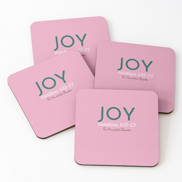 Item preview, The Fruit of The Spirit Joy - Pink and Green designed and sold by TheReporter1.