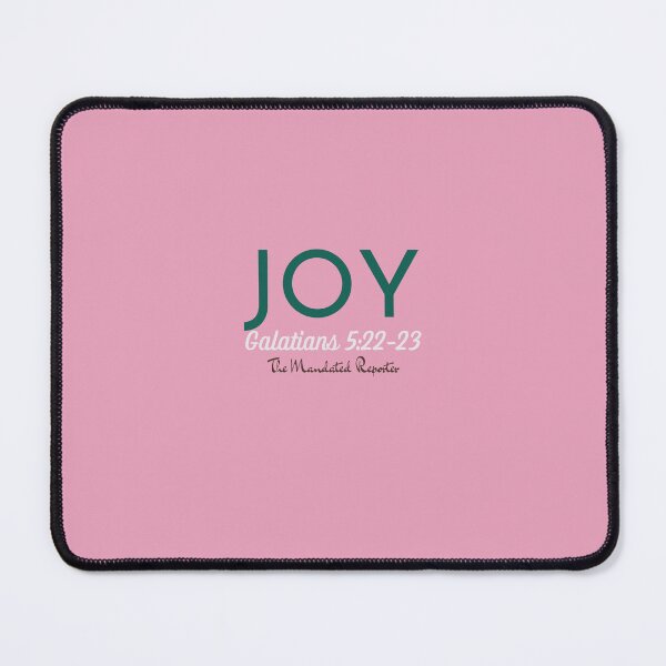 Item preview, The Fruit of The Spirit Joy - Pink and Green designed and sold by TheReporter1.