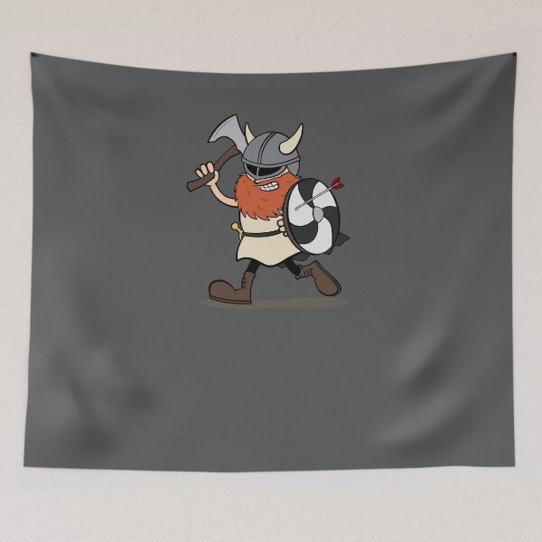 Item preview, Viking Berserker Cartoon designed and sold by Koyaanisqatsian.