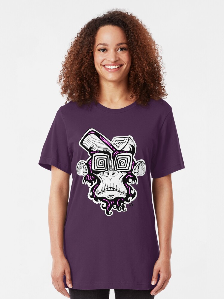 Alternate view of monkey Slim Fit T-Shirt