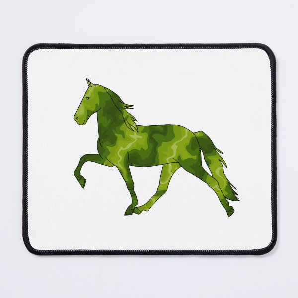 Item preview, Whirly Walking Horse Green designed and sold by theaadesigns.