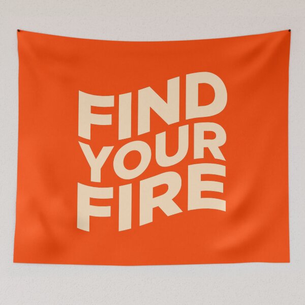 Item preview, Find Your Fire designed and sold by little-mars.
