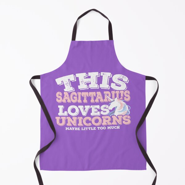 Item preview, Horoscope Zodiac Sign Sagittarius Loves Unicorns designed and sold by TheCrazyBear.