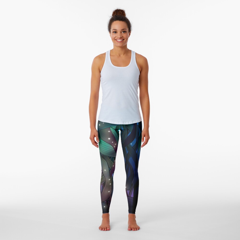 Discover Nocturne (with Fireflies) | Leggings