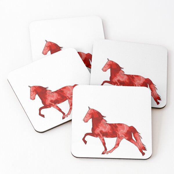 Item preview, Whirly Walking Horse Red designed and sold by theaadesigns.