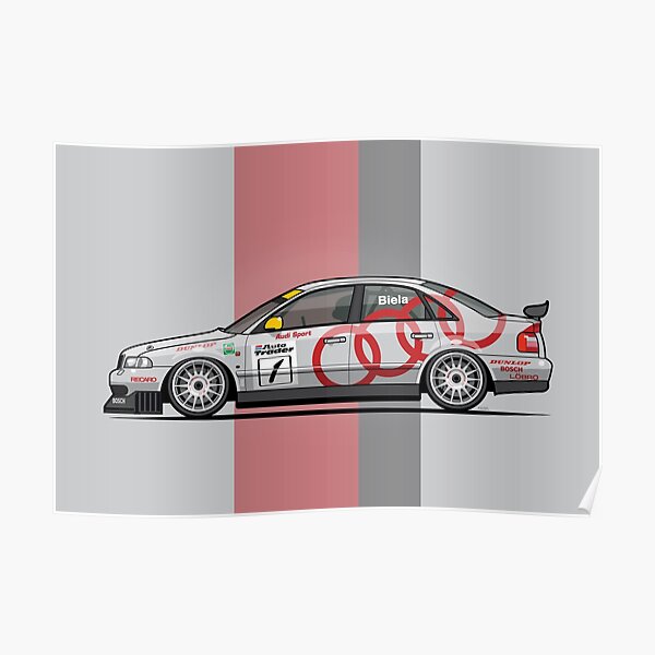 Four Rings A4 Quattr0 B5 Super Touring Poster