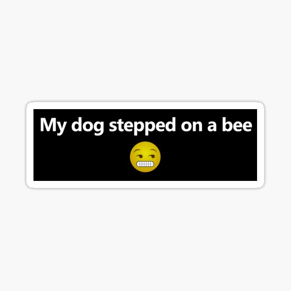 dog stepped on a bee chain｜TikTok Search