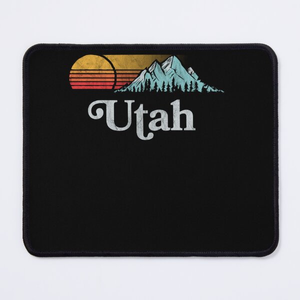 Item preview, Utah Vintage Mountain Sunset Eighties Retro Graphic designed and sold by ElizabethxJime.