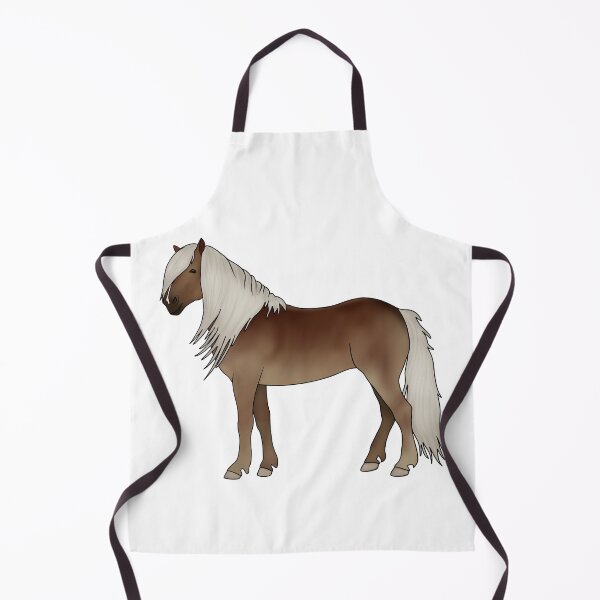 Item preview, Cute Haflinger Horse Dark Flaxen Chestnut designed and sold by theaadesigns.