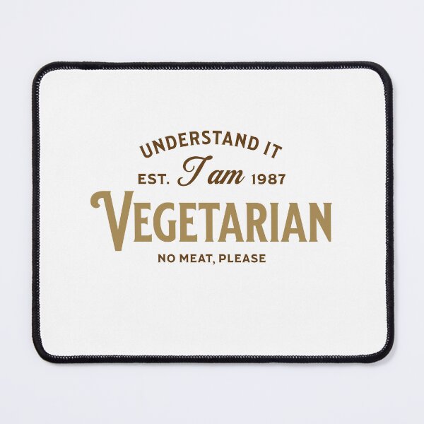 Item preview, I am Vegetarian designed and sold by KARINA PARRA ⭐⭐⭐⭐⭐.