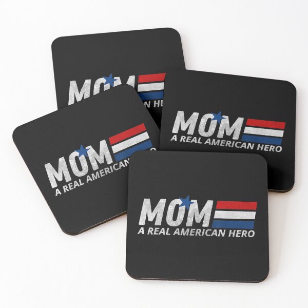 Item preview, Mom A Real American Hero designed and sold by CalebHodges.