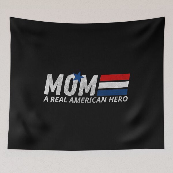 Item preview, Mom A Real American Hero designed and sold by CalebHodges.