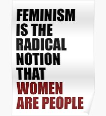 Women Are People Poster