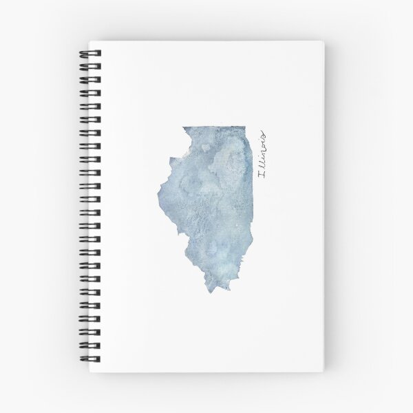 Item preview, Illinois Watercolor designed and sold by Katrina Ryan.