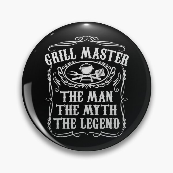 Item preview, Grill Master The Man The Myth Legend Funny BBQ Smoker designed and sold by caintati.