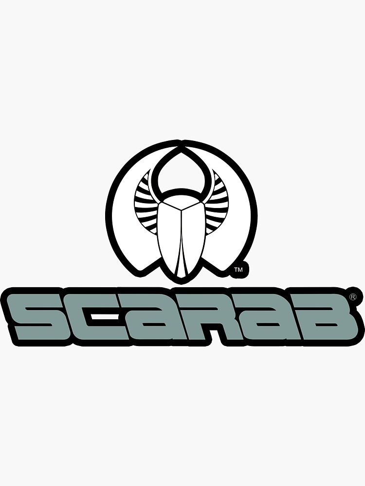 "Scarab Jet Boats" Sticker by Redbubble