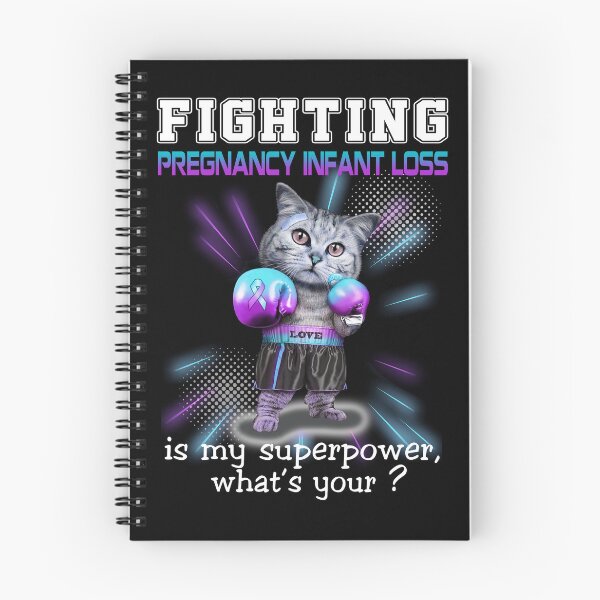 Item preview, Funny Cat Fighting Pregnancy Infant Loss Is My Superpower What's Your designed and sold by Kohend.