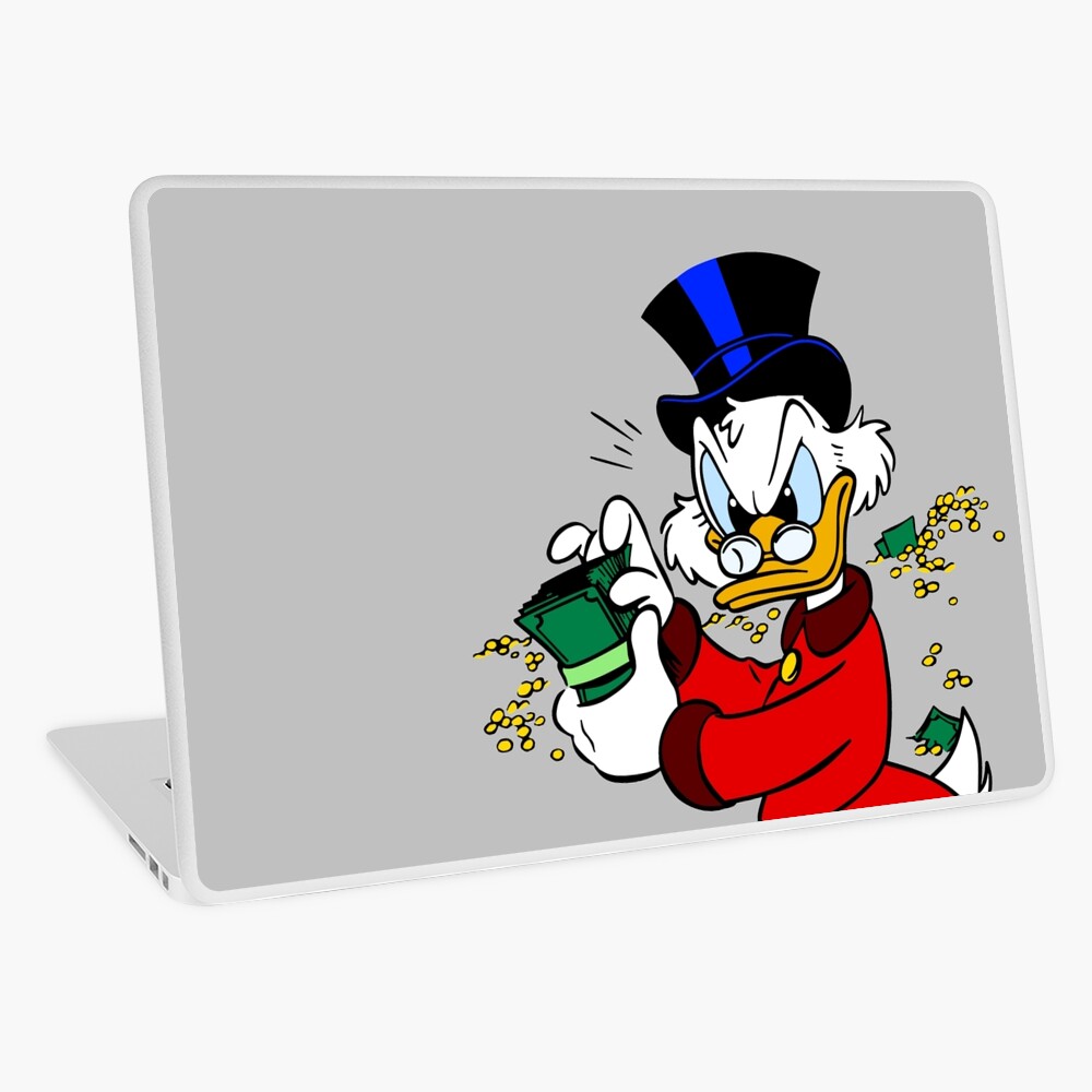 Scrooge McDuck Laptop Skin