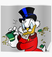 Dagobert Duck Poster