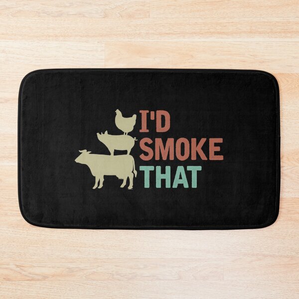 Item preview, I'd Smoke That Funny Grilling Barbeque BBQ designed and sold by caintati.