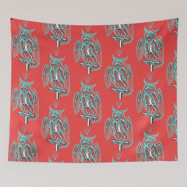 Item preview, Skeleton of an Owl, with ghostly overlay designed and sold by LisaHaney.