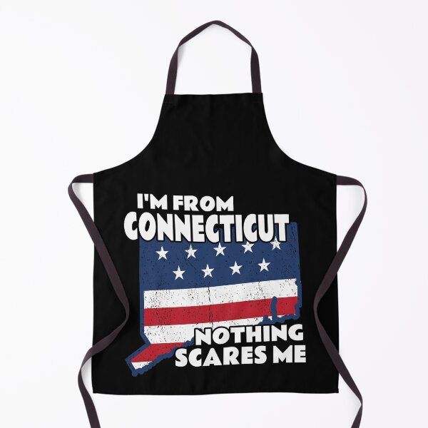 Item preview, Distressed I'm From Connecticut Home State Nothing Scares Me design designed and sold by Merchking1.