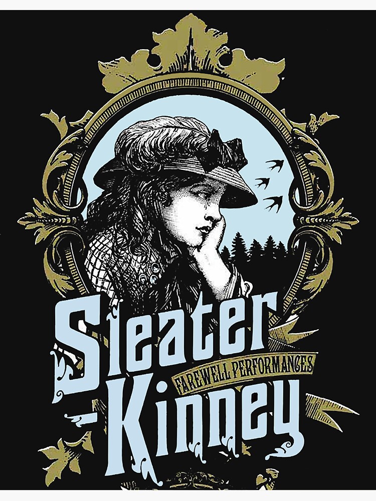 Sleater Kinney Sticker For Sale By Harris44x Redbubble